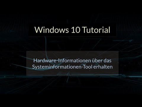 Video: 3 Möglichkeiten, Systeminformationen auf einem Computer zu überprüfen