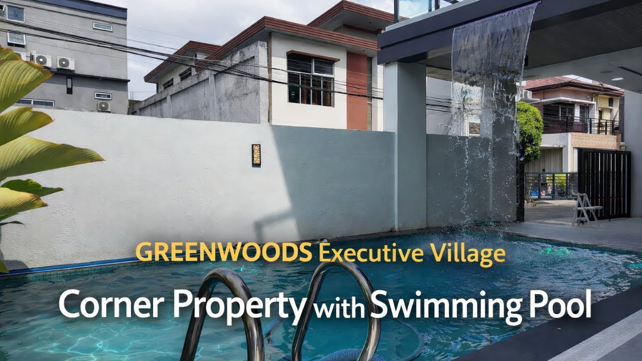 Corner Lot Luxury Home in Greenwoods Pasig | 580sqm, Pool, Near BGC & Makati (₱37M)