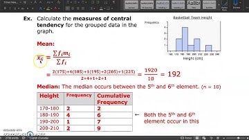 MDM4U - 2.5 - Measures of Central Tendency - VIDEO