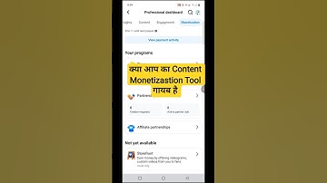 Content Monetization Not Showing FacebookContent Monetization Tools NotShowingsolution #shorts