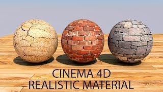 Cinema 4D Material Tutorial - How to Make Realistic Material in Cinema 4D