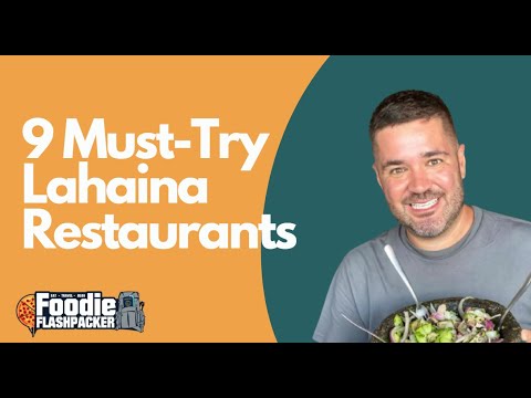 Video: De 9 beste restaurants in Lahaina