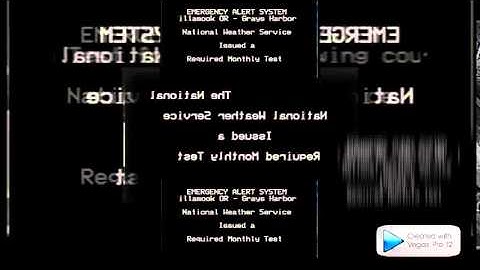 (TCPMV) Emergency Alert System Required Monthly Test Scan