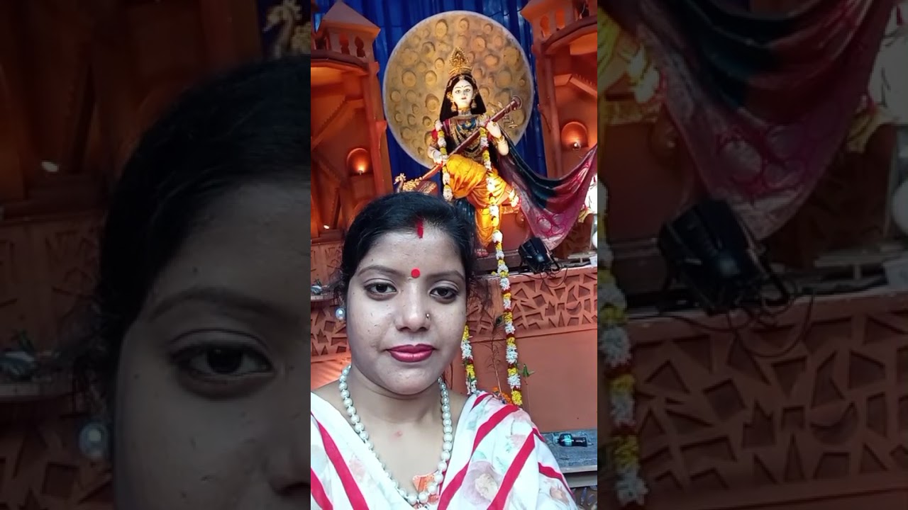 এবার মা সরস্বতী পুজোই অনেক আনন্দ করলাম।🙏😇
