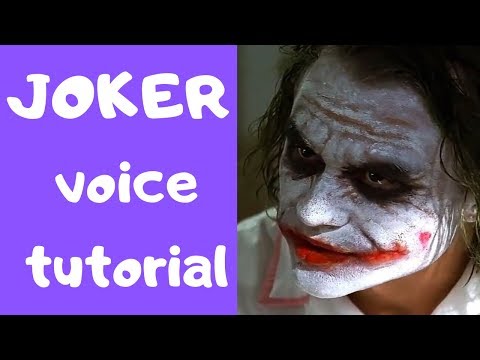 the-dark-knight---hospital-scene---how-to-sound-like-the-joker-(heath-ledger)---voice-impression