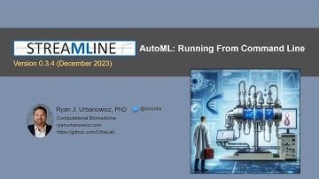 STREAMLINE AutoML: Running From Command Line