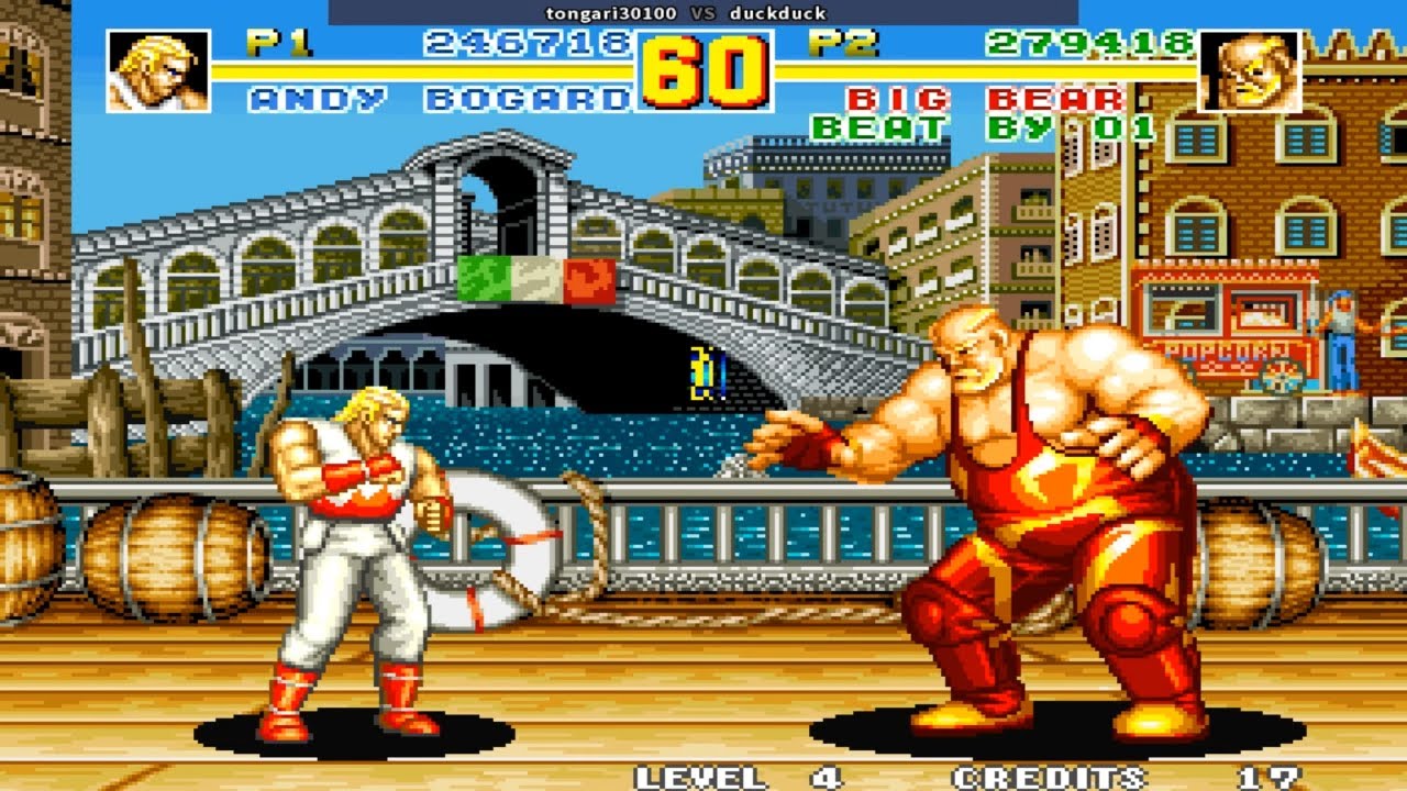 Fatal Fury Special 아랑전설 스페셜 tongari30100 (jp) vs duckduck