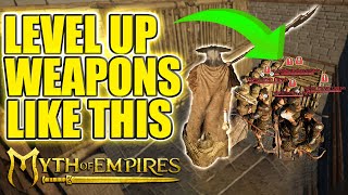 Master Your Weapons Faster | Mysterious Way To Upgrade Your Skills: Myth Of Empires Weapon Guide