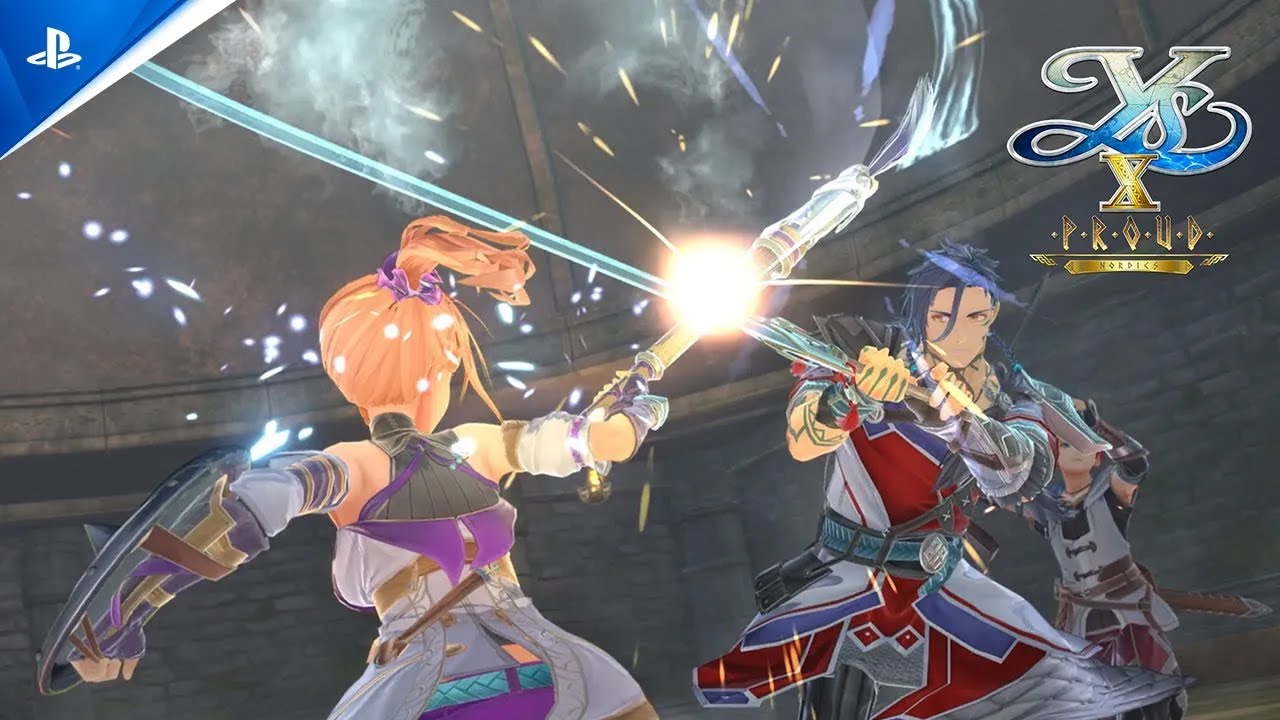 Ys X: Proud Nordics - Release Date Announcement Trailer | PS5 Games