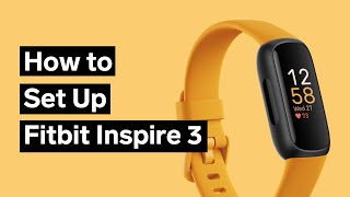 Fitbit Inspire 3 Setup (Step-by-Step)