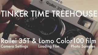 Rollei 35 T - Lomography Color 100 35mm film - loading and first images Rollei 35 T - Lomography Color 100 35mm film - loading and first images
