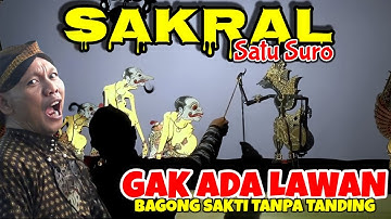 SATU SURO ‼️ WAYANG KULIT BAGONG LUCU KI SENO NUGROHO
