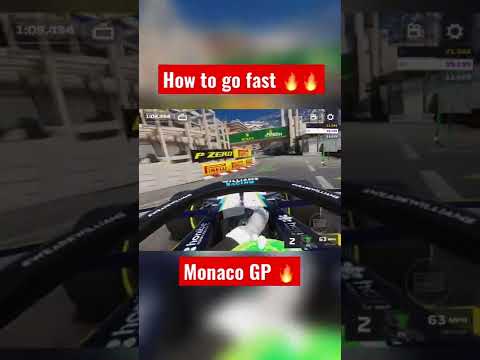 How to go fast in Monaco | F1 Mobile Racing 2021 #f1mobileracing #gameplay #shorts