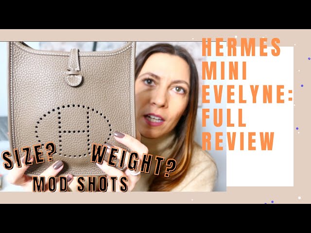 HERMES EVELYNE 16 MINI BAG + 7RP L'INSERT REVIEW