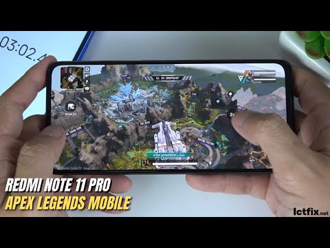 Redmi Note 11 Pro Apex Legends Mobile Gaming test | Helio G96, 120Hz Display