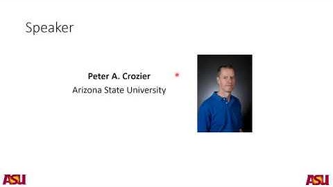 Gatan Webinar In Situ Electron Energy Loss Spectroscopy for Nanoscale Characterization of Materials