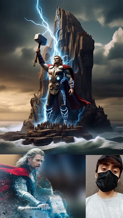 'Unleashing the power of thor thunder ⚡'Avengers &DC superheros #avengers #marvel #thor