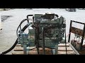 New Thornycroft TK-50 50hp Marine Diesel Engine Demo Run