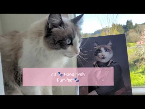 Experience the joy of owning a one-of-a-kind pet portrait(Furryroyal)