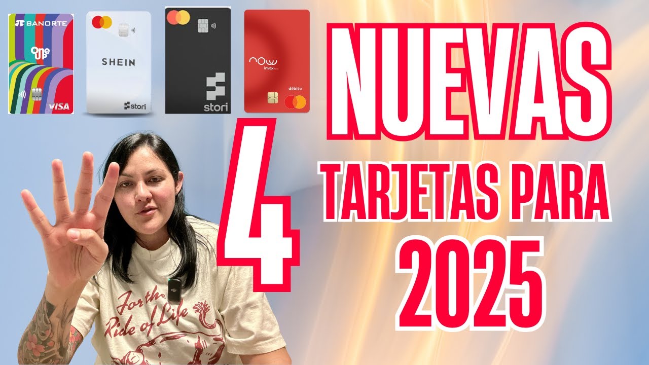 4 NUEVAS Tarjetas de Crédito en México para 2025 ¡Conócelas YA! - YouTube