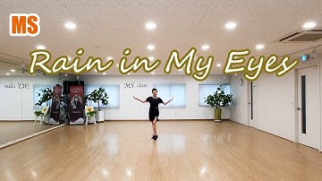 Rain in My Eyes Line Dance by Wil Bos 2025