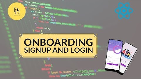 Onboarding Screen UI | Overview | React Native for Beginners