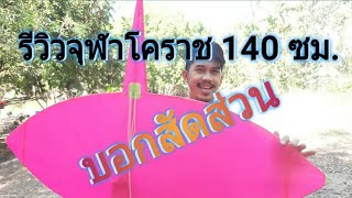 รีวิวจุฬาโคราช 140 ซม. พร้อมสัดส่วน #ว่าว #ว่าวจุฬา #ว่าวจุฬาโคราช