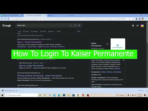 Kaiser Login: How to Login to Kaiser Permanente Account (2022) | Kaiser Permanente Sign In