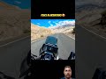 Peace in mountains | Ladakh riding #bikers #bikerider #rider #ladakh #shorts
