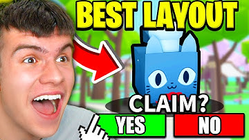 *NEW* BEST LAYOUT TO GET THE HUGE CHEF CAT FAST In Roblox MY RESTAURANT! (PET SIM X)