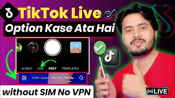 How To Fix TikTok Live Not Showing 2025 | TikTok live option not showing 🔥 |TikTok live Kaise laay