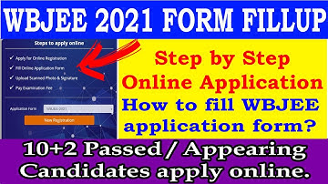 WBJEE 2021 STEP BY STEP FORM FILL UP | STEP BY STEP WBJEE 2021 ONLINE APPLICATION | wbjee 2021 |