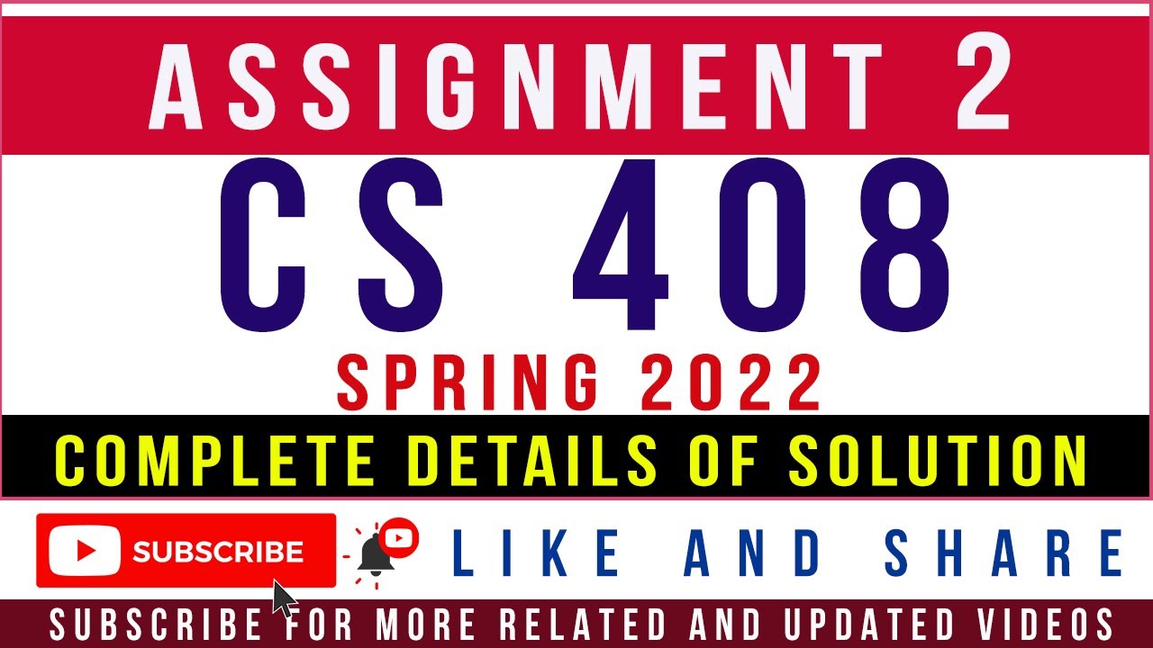 840 solved assignment spring 2022