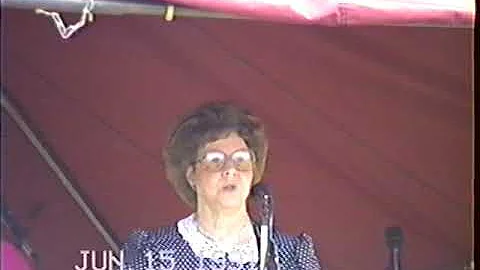 Phyllis Acord singing