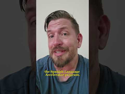 Video: Matthew Frederickson, Spanish Language Accelerator student