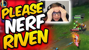 Baus Thinks Riot Needs To NERF Riven ASAP!