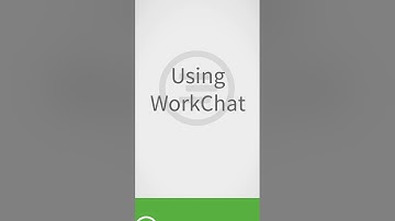 When I Work - Using WorkChat on Android