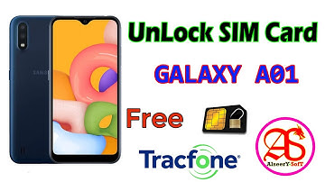 Free UnLock SIM Card | SAMSUNG | SM-S111DL | A01 | TRACFONE
