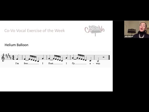 Co-Vo Vocal Exercise of the Week #18 | Helium Balloon | Jan. 14, 2024