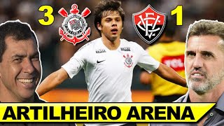 Corinthians 3 x 1 Vitória Copa do Brasil 2018 Jogo Completo