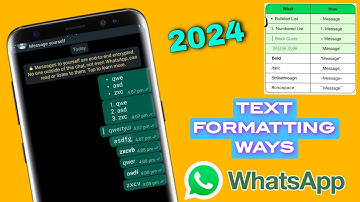 WhatsApp Text Formatting Tricks | New WhatsApp Feature | Cheemsdoge Tech