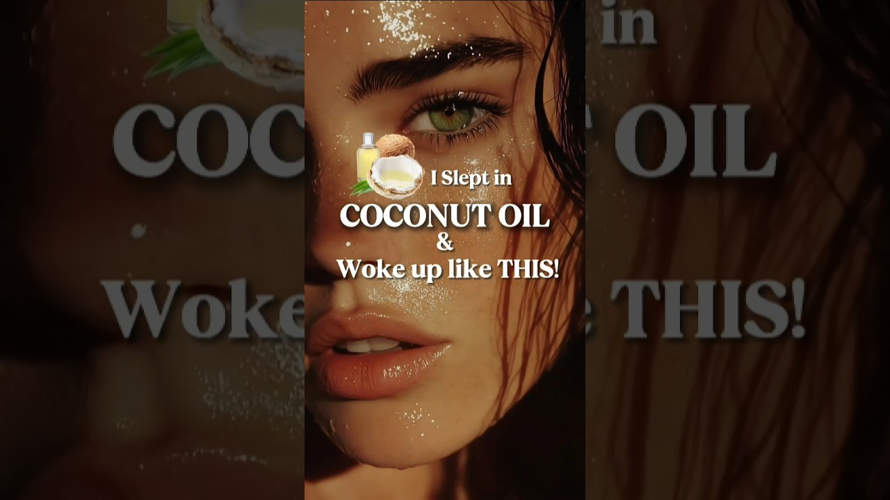 Overnight COCONUT OIL 🥥 Beauty tips✨