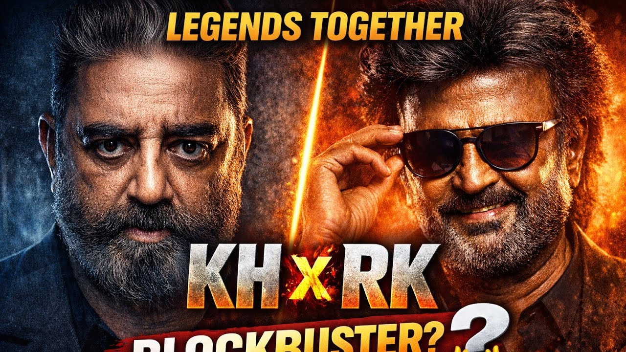 KAMAL HASAN and RAJINIKATH New Film KH × RK Teaser Review 🔥Legends Together = Blockbuster Confirm