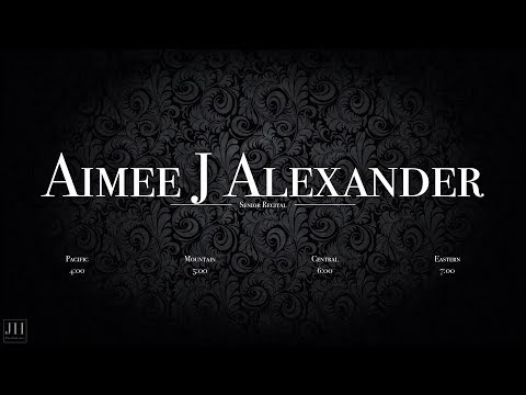 Aimee J Alexander: Senior Composition Recital