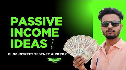 Blockstreet Testnet 11M$ funding | How To Claim Free Crypto Airdrops Step by Step.