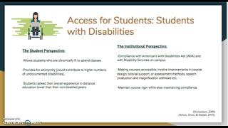 Access for Students (Distance Education Project)