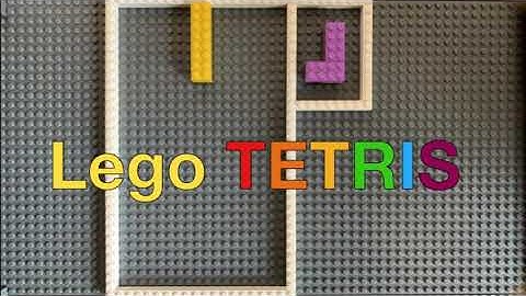Lego Tetris Arcade Classics - Stop Motion Tribute
