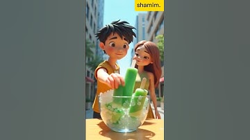 Squid Game AI Grean Tongue Ice Cream ASMR #squidgame #squidgame2 #ai #asmr