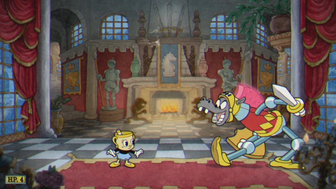 The King's Leap II (Knight) Cuphead DLC YouTube