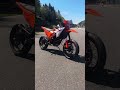 Some bikes blend in. The KTM 390 SMC R was never made to. 🔥